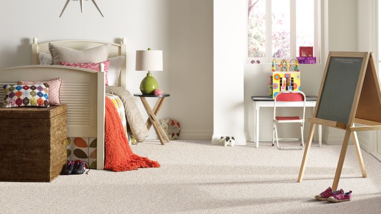 carpet in a children's bedroom